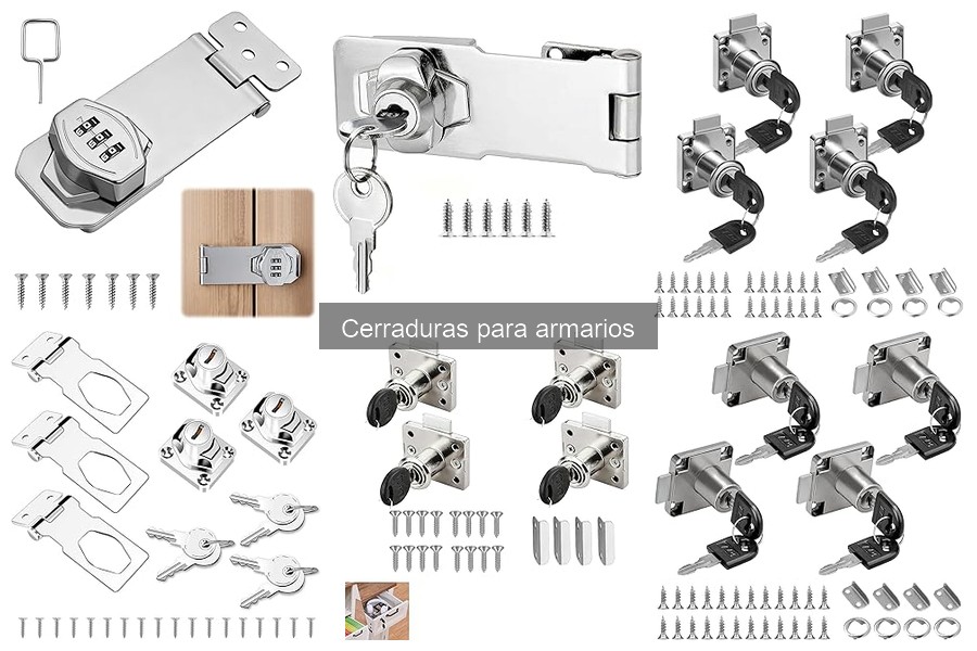 Comparativa de cerraduras para armarios: marcas destacadas