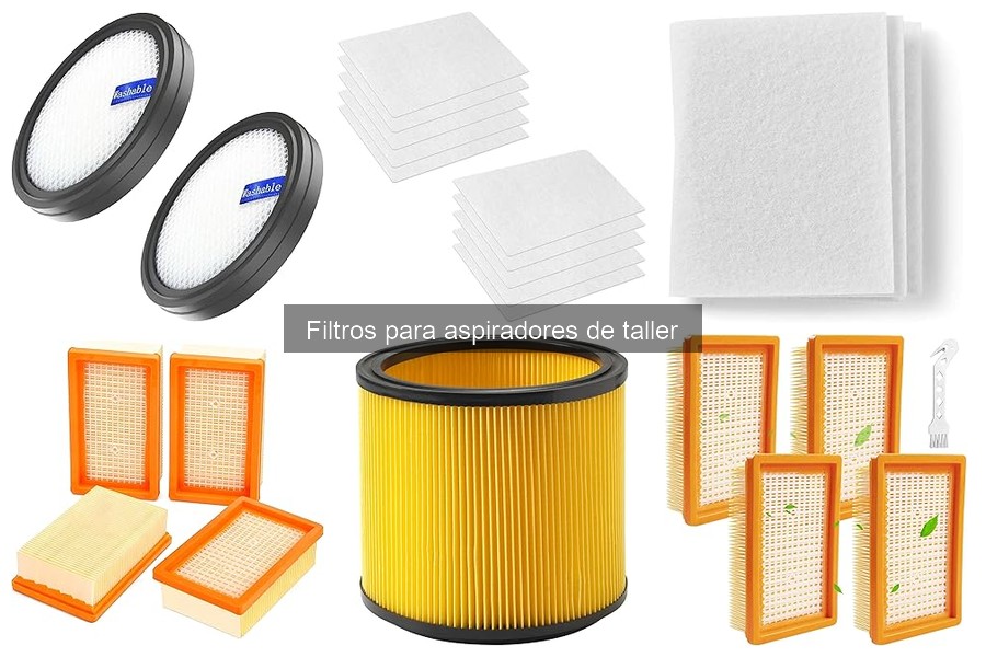 Comparativa de Filtros para Aspiradores de Taller