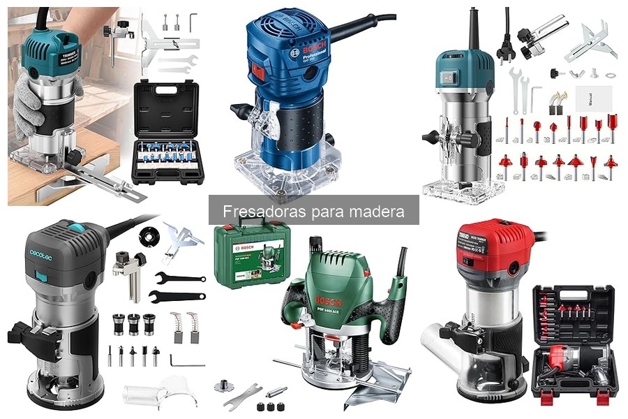 Comparativa de Fresadoras de Madera: Mejores Marcas y Modelos