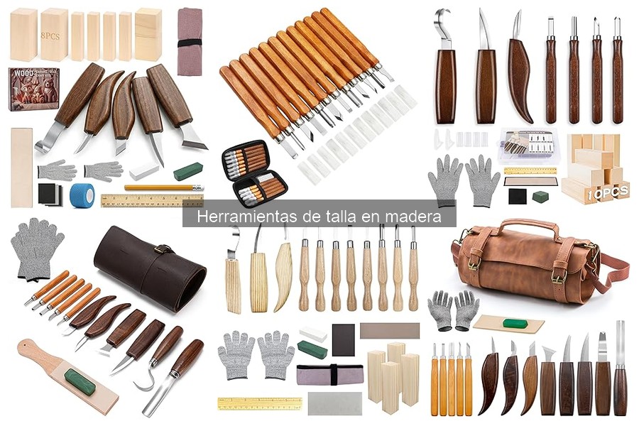 Comparativa de Herramientas de Talla en Madera: Mejores Marcas