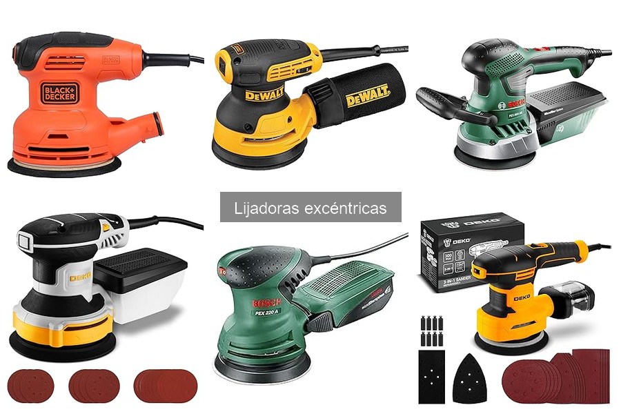 Comparativa de Lijadoras Excéntricas: DEKOPRO vs Cecotec vs Einhell