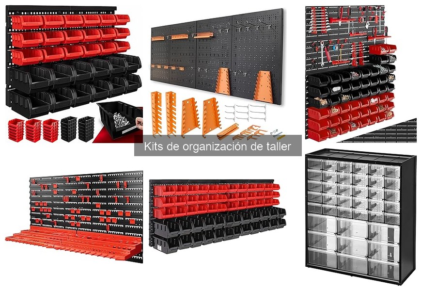 Comparativa de los mejores kits de organización de taller