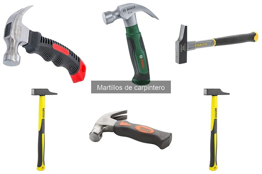 Comparativa de Mejores Martillos de Carpintero por Marca