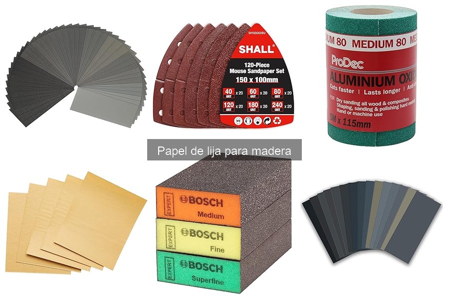 Comparativa de Papel de Lija para Madera: Mejores Marcas