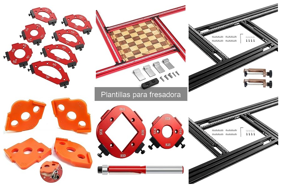 Comparativa de Plantillas para Fresadora: Mejores Marcas y Precios