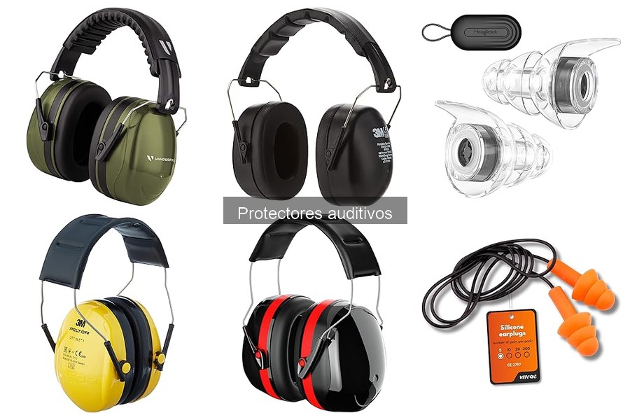 Comparativa de Protectores Auditivos Pasivos y Activos