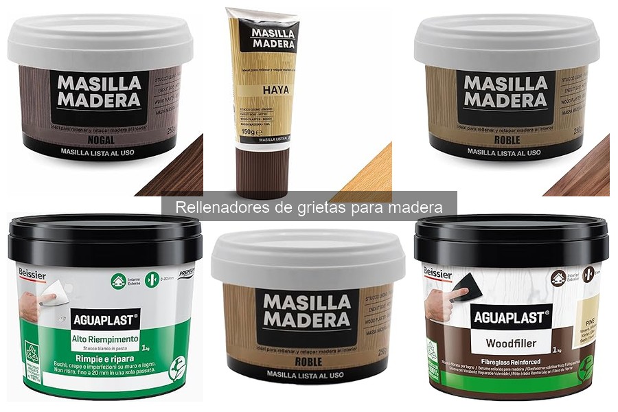 Comparativa de Rellenadores de Grietas Acrílicos y Epóxicos