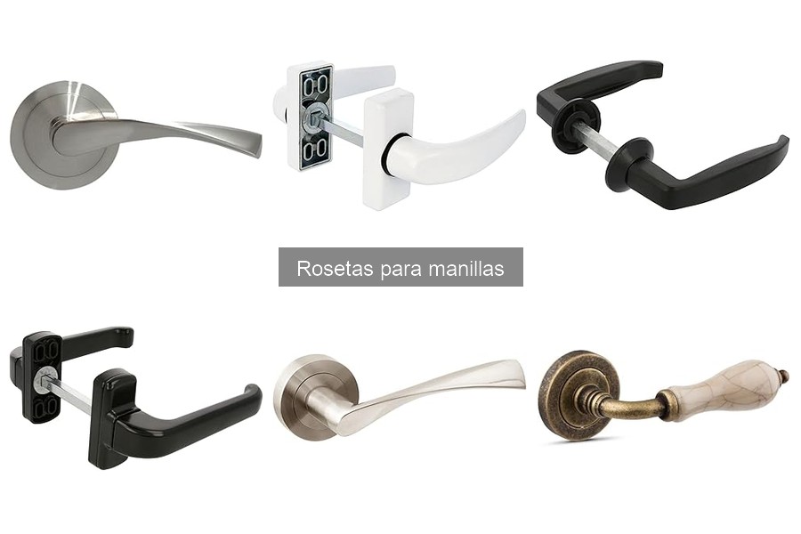 Comparativa de Rosetas para Manillas: Metal vs Plástico vs Madera