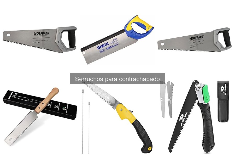 Comparativa de serruchos manuales y eléctricos para contrachapado