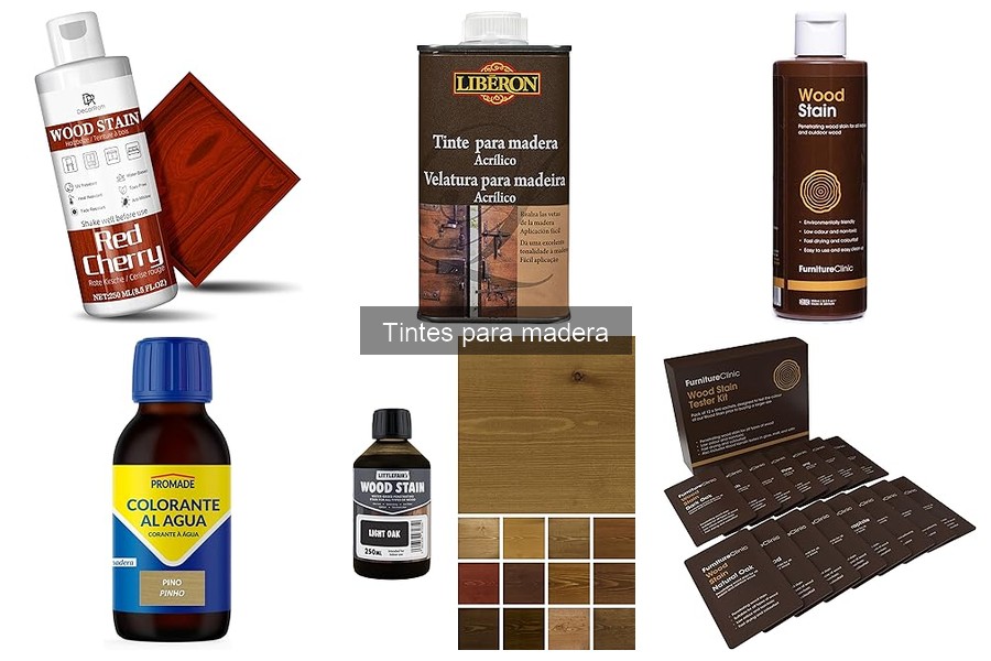 Comparativa de tintes para madera: calidad y precios
