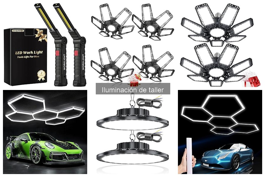 Comparativa: Iluminación LED vs Fluorescente para Talleres