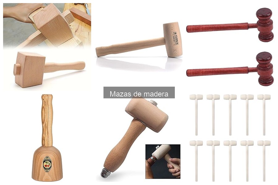 Comparativa: Mazas de madera vs. otros materiales