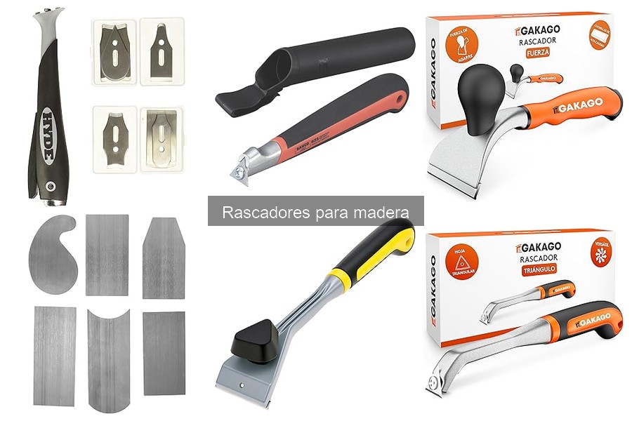 Comparativa: Rascadores para madera vs. lijadoras