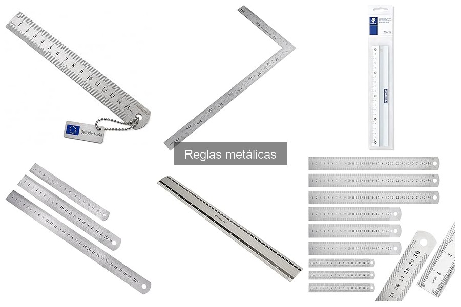 Comparativa: Reglas Metálicas vs Reglas de Plástico