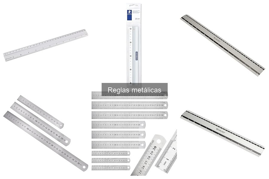 ¿Cuánto cuesta una buena regla metálica? Precios y recomendaciones