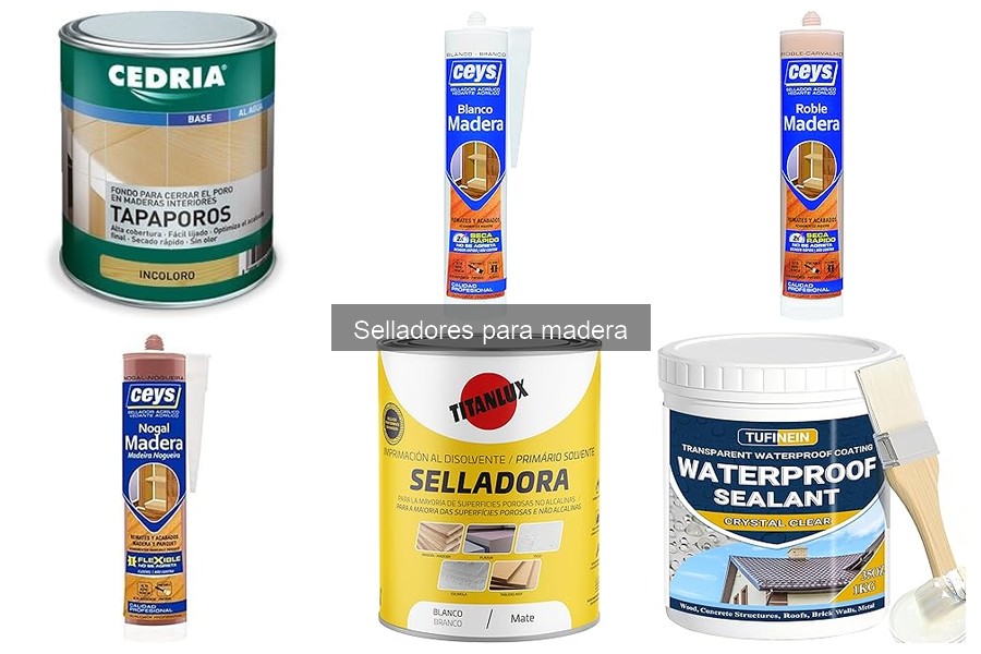 ¿Cuánto tiempo tarda en secar el sellador de madera?