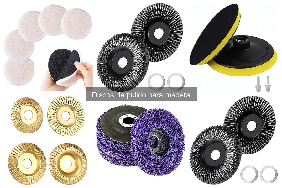 Discos de pulido para madera: características y uso