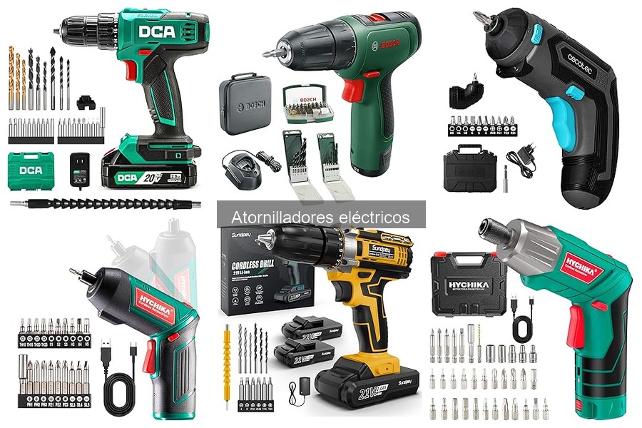 Dónde comprar atornilladores eléctricos y qué buscar