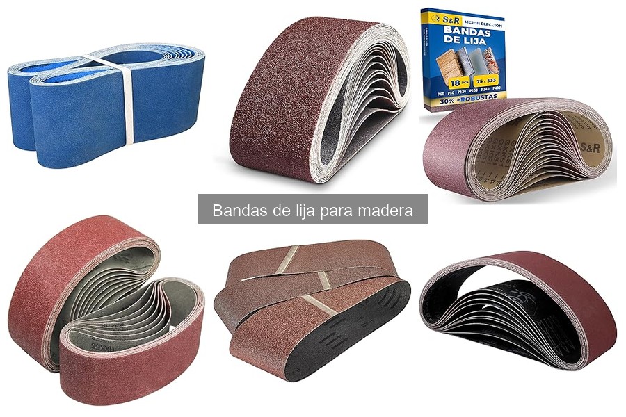 Dónde comprar bandas de lija para madera: mejores opciones