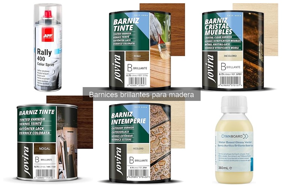 Dónde comprar barniz brillante para madera: precios y ofertas