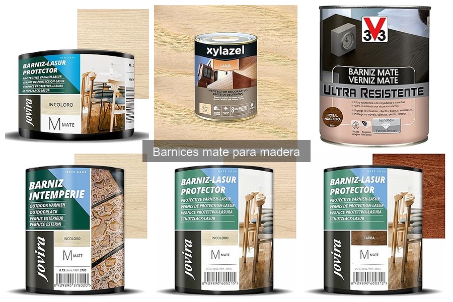 Dónde comprar barniz mate para madera: mejores opciones