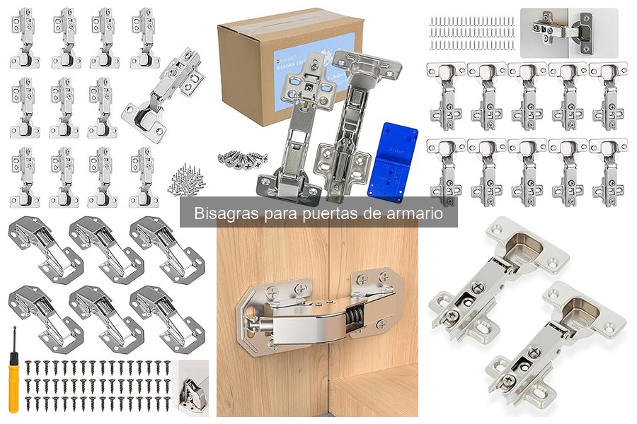 Dónde comprar bisagras para puertas de armario: opciones y ofertas