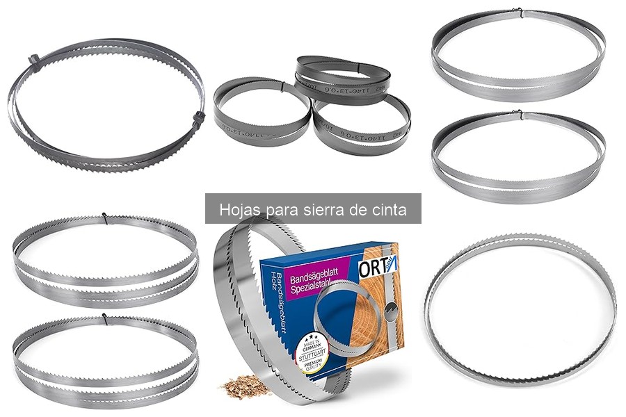 Dónde comprar hojas para sierra de cinta a buen precio