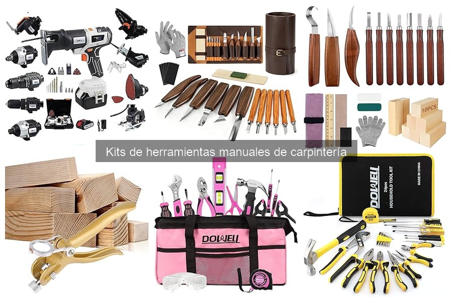 Dónde comprar kits de herramientas manuales de carpintería