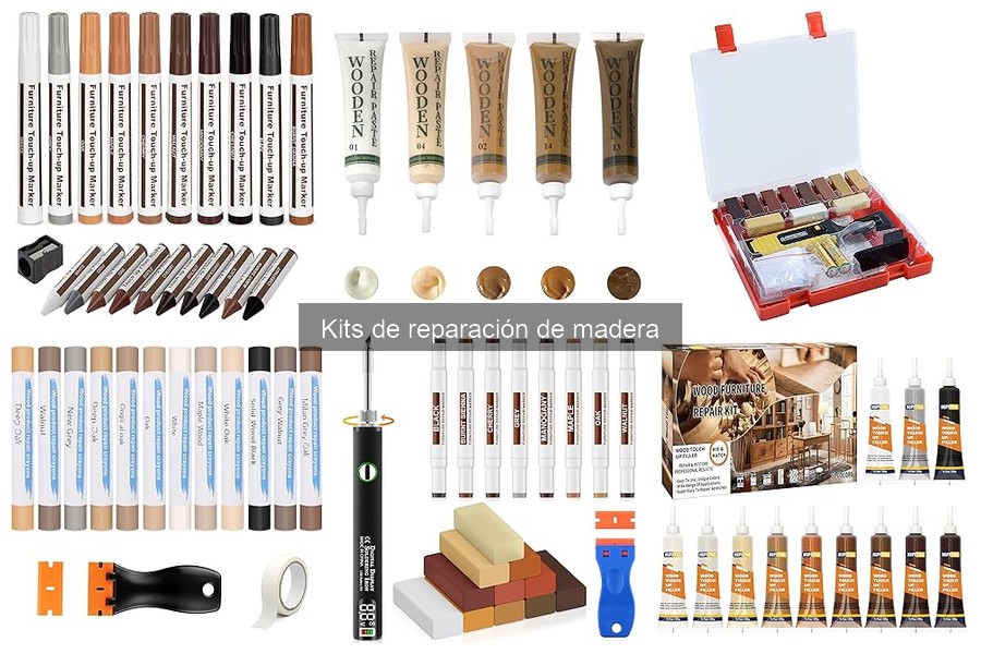 Dónde comprar kits de reparación de madera: tiendas y ofertas