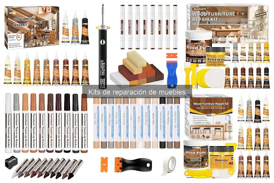 Dónde comprar kits de reparación de muebles: precios y opciones
