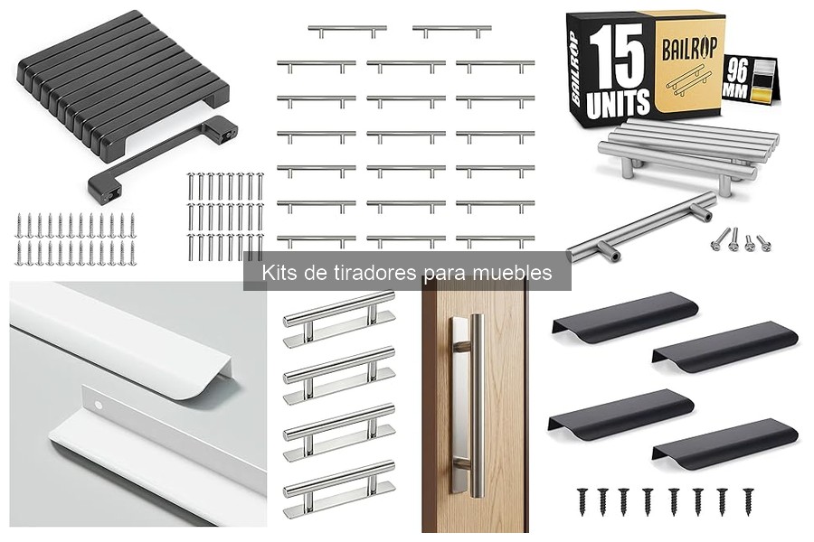 Dónde comprar kits de tiradores para muebles a buen precio