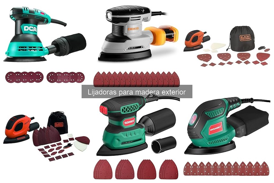 Dónde Comprar Lijadoras para Madera Exterior: Ofertas y Tiendas
