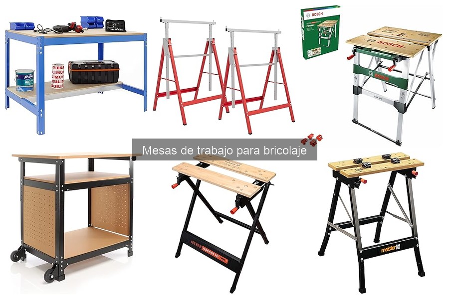 Dónde comprar mesas de trabajo para bricolaje: Opiniones y precios