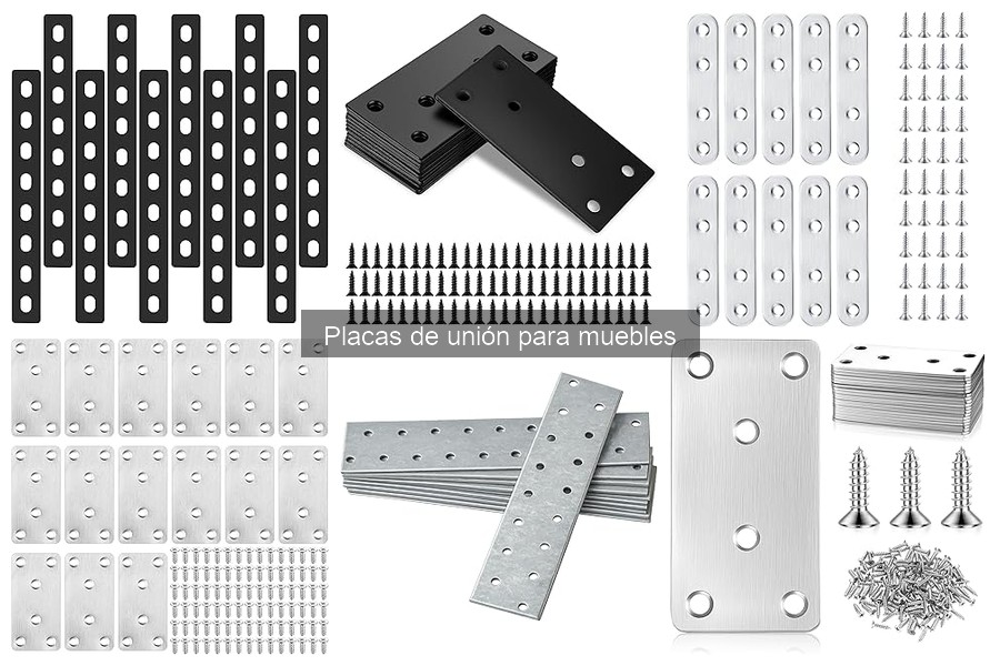 Dónde comprar placas de unión para muebles: opciones y precios
