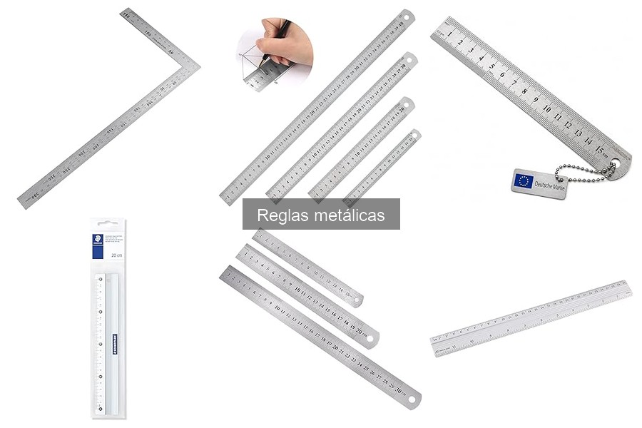 Dónde comprar reglas metálicas a buen precio