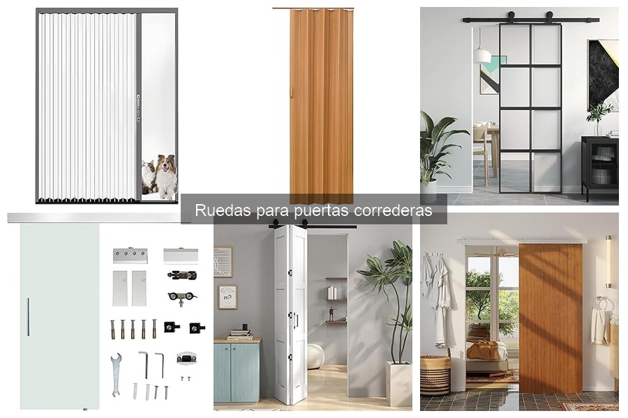 Dónde comprar ruedas para puertas correderas: Mejores opciones