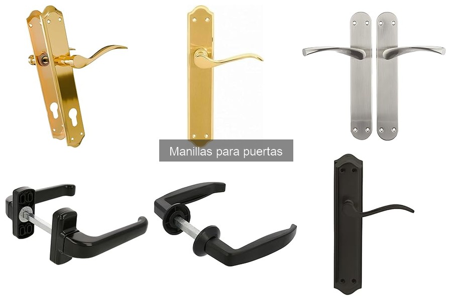 Elige manillas para puertas según tu estilo de decoración