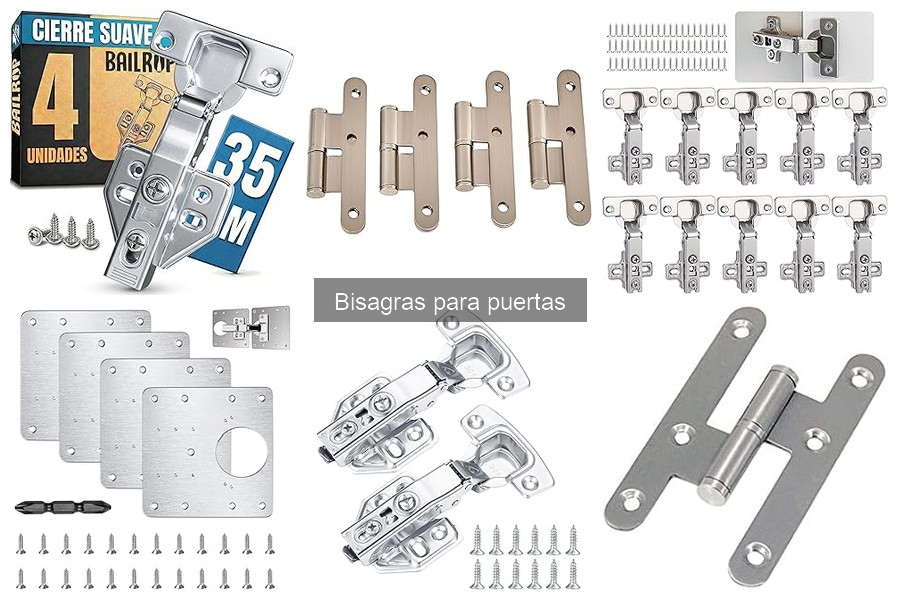 Errores comunes al elegir bisagras para puertas
