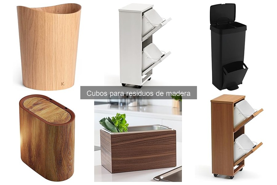 Errores comunes al elegir cubos para residuos de madera