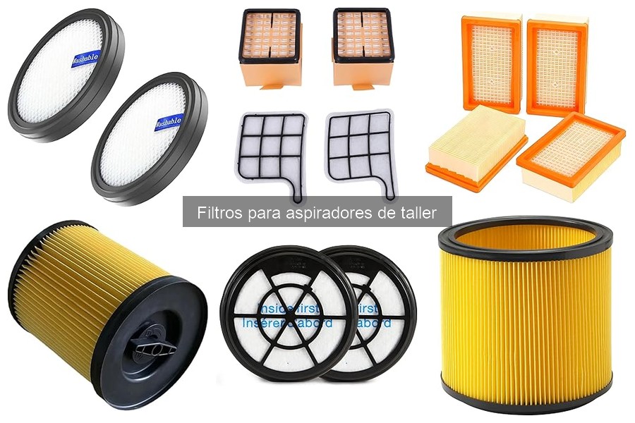 Errores comunes al elegir filtros para aspiradores de taller