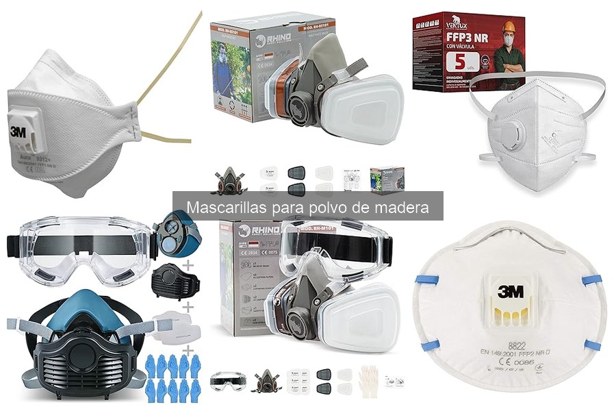Errores comunes al elegir mascarillas para polvo de madera