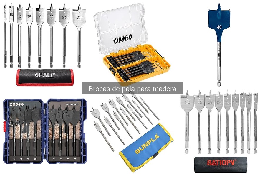 Errores comunes al usar brocas de pala para madera