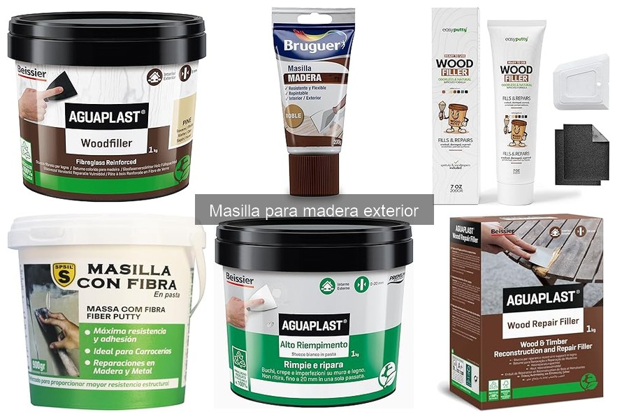 Errores comunes al usar masilla para madera exterior