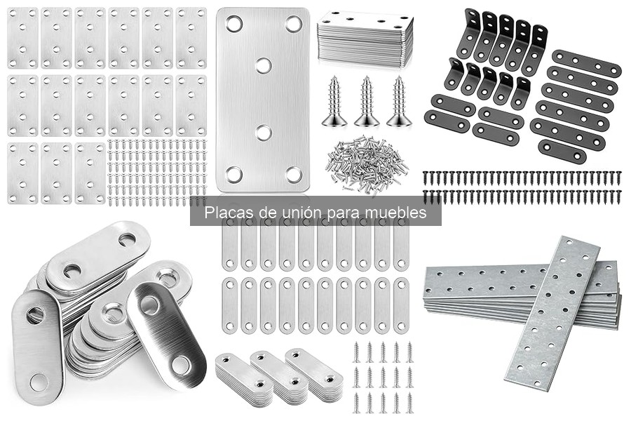 Errores comunes al usar placas de unión para muebles