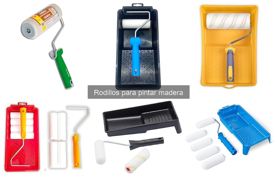 ** Evita estos rodillos al pintar madera para mejores acabados