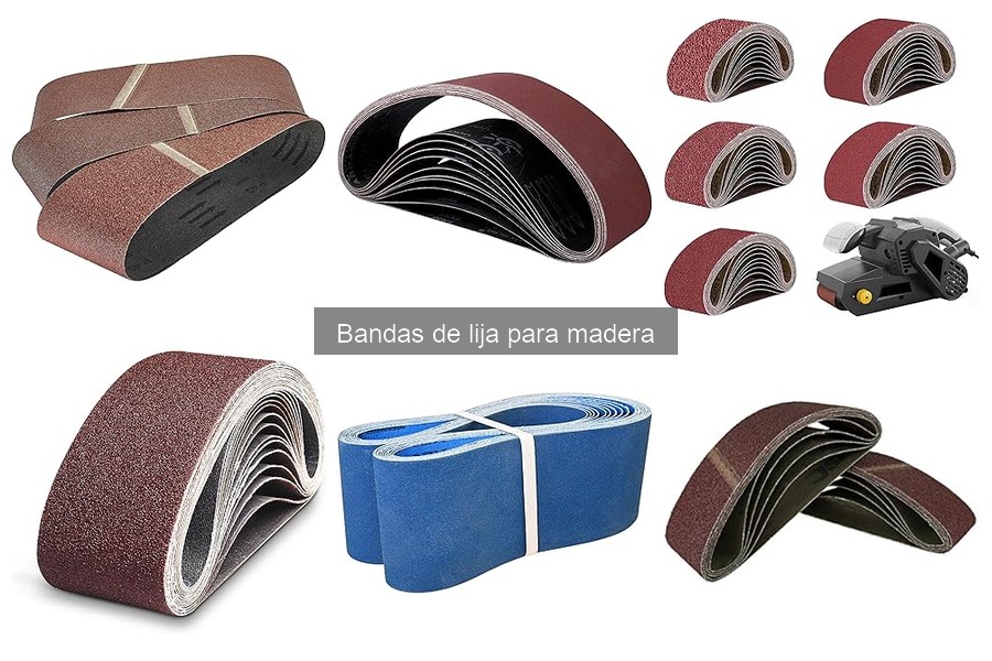 Guía completa sobre las bandas de lija para madera