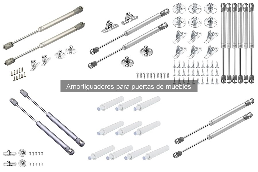 Guía de compra: Amortiguadores para puertas de muebles