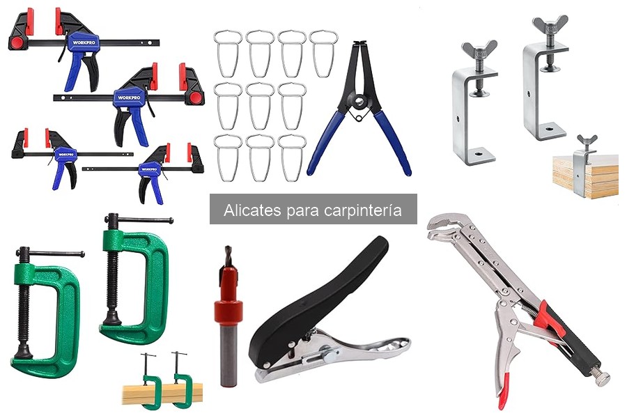 Guía de compra de alicates para carpintería: consejos y mejores opciones
