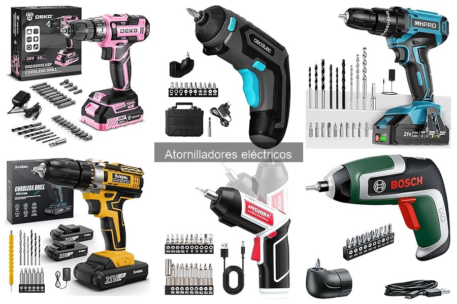Guía de compra de atornilladores eléctricos para bricolaje