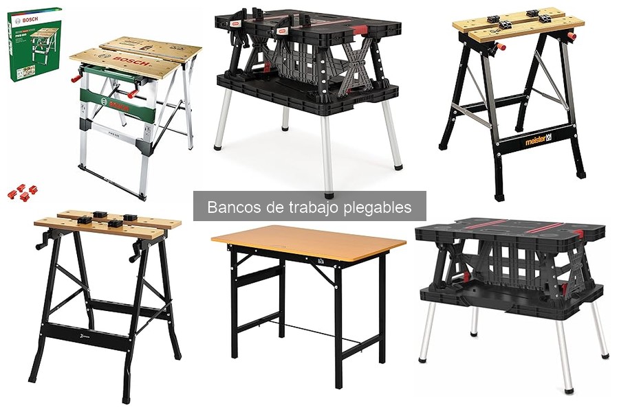 Guía de compra de bancos de trabajo plegables para carpintería